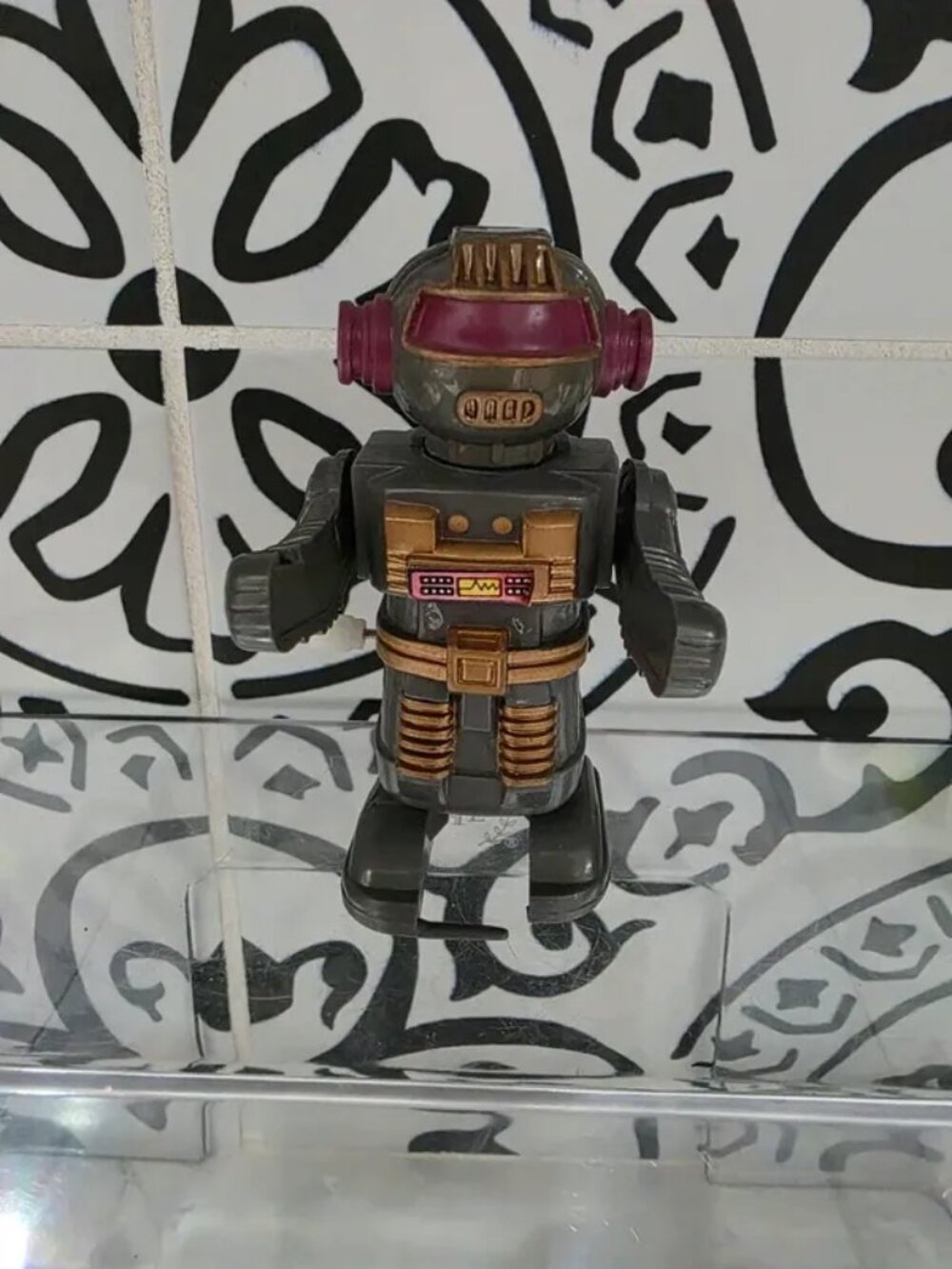 Vintage Robot Wind Up Toy From the 70-80's works